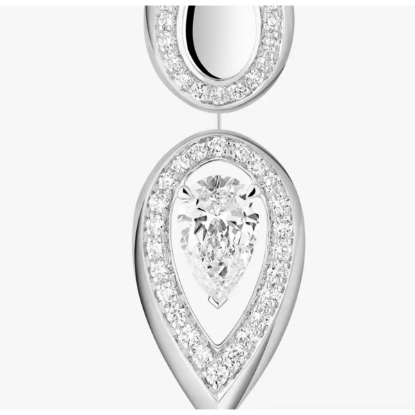 MESSIKA Fiery 0.25ct 18kt White Gold Diamond Earrings