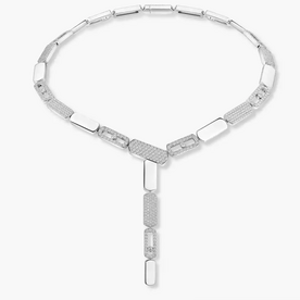 MESSIKA Imperial Move SM Tie Necklace 18kt White Gold Diamond Necklace