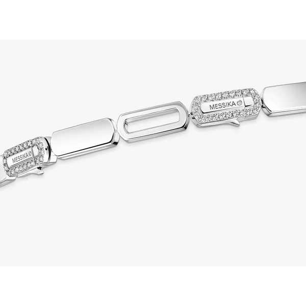 MESSIKA Imperial Move SM Tie Necklace 18kt White Gold Diamond Necklace