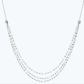 PLATINUM BORN Platinum Debut Cascade Necklace