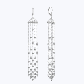 PLATINUM BORN Platinum Halo Earrings