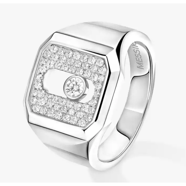 MESSIKA  - Move Joaillerie Pavé Signet Ring