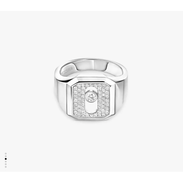 MESSIKA  - Move Joaillerie Pavé Signet Ring