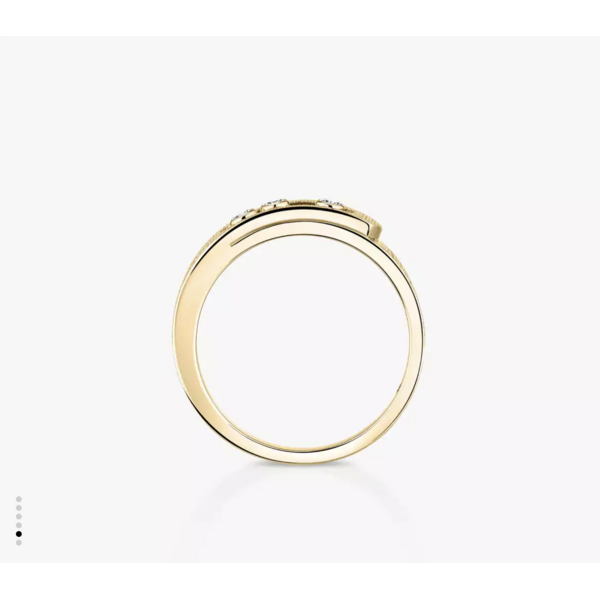 MESSIKA 18kt Yellow Gold Move Noa Ciselé Ring