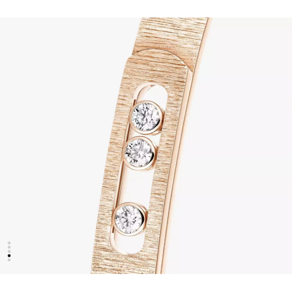 MESSIKA 18kt Rose Gold Move Noa Ciselé Bangle