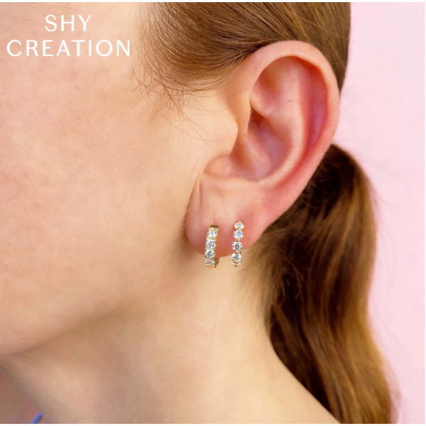 SHY CREATION INC SC55023230V2 - 14ky .92 Dia Huggies