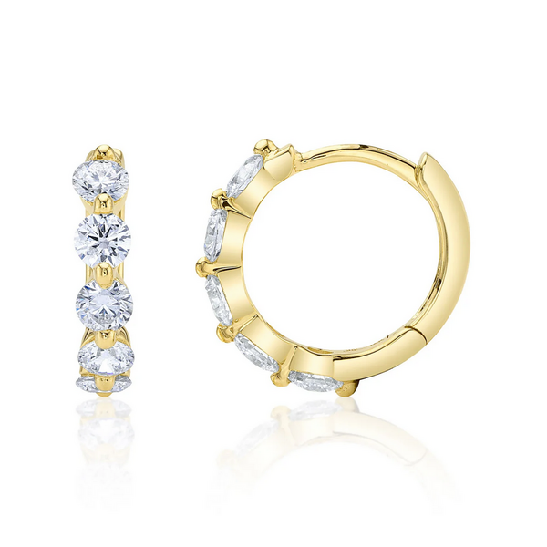 SHY CREATION INC SC55023230V2 - 14ky .92 Dia Huggies