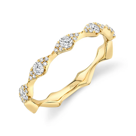 SHY CREATION INC 14ky .38 Diamond Band