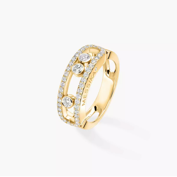 MESSIKA 0400-YG-54 - 18ky Move Classique Pavé
