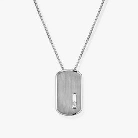 MESSIKA Move Titanium Natural LM Pendant Necklace