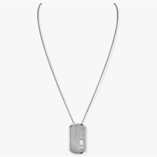 MESSIKA 12538-TN - Move Titanium Natural LM Pendant Necklace