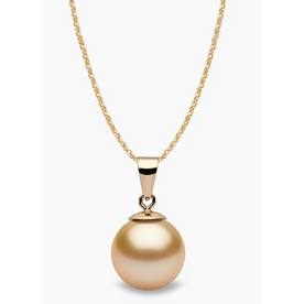 YOKO 18kt Gold Golden South Sea Pearl Pendant