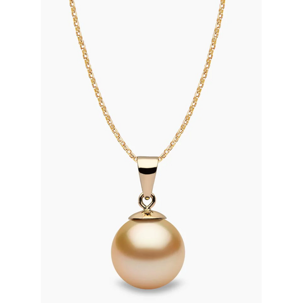 YOKO 18kt Gold Golden South Sea Pearl Pendant