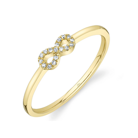 SHY CREATION INC SC22008830 - 14ky .04 Dia Infinity Ring