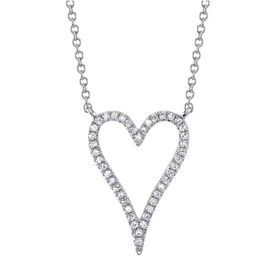 SHY CREATION INC SC55012349 - 14kw .11 Dia Open Heart Neck