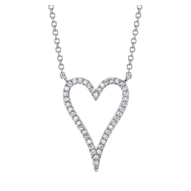 SHY CREATION INC SC55012349 - 14kw .11 Dia Open Heart Neck