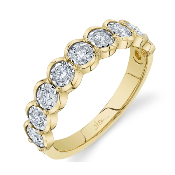 SHY CREATION INC 14K Yellow Gold .52C Diamond Band