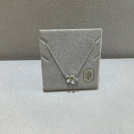 SHY CREATION INC SC55023765 - 14kw .17C Dia & .08C Yellow Sapph Necklace