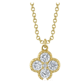 SHY CREATION INC SC55025668 - 14ky .33 Dia Clover Neck