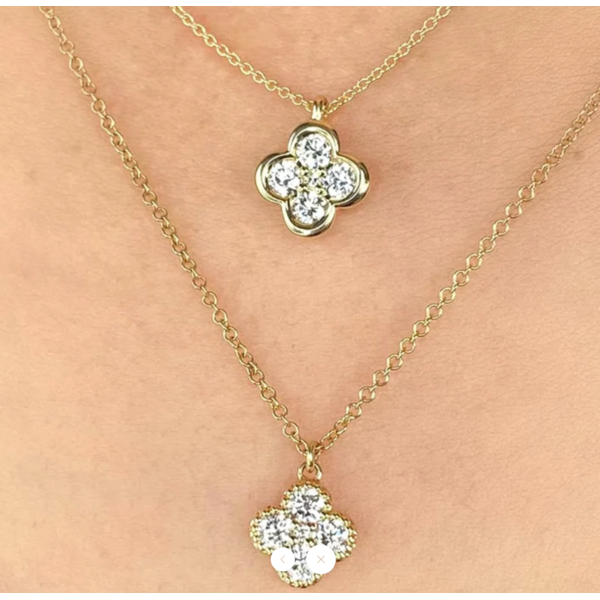 SHY CREATION INC SC55025668 - 14ky .33 Dia Clover Neck