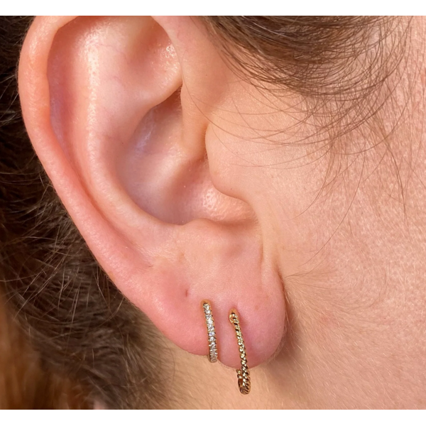 SHY CREATION INC SC55026267 - 14ky .07 Dia Double Huggies