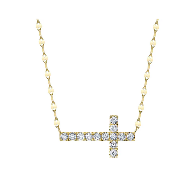 SHY CREATION INC SC55026786 - 14ky .52 Side Cross Neck