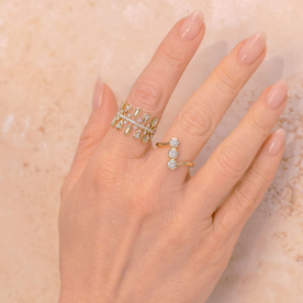 SHY CREATION INC SC55028682 - 14ky .67 Dia Crown Set Ring