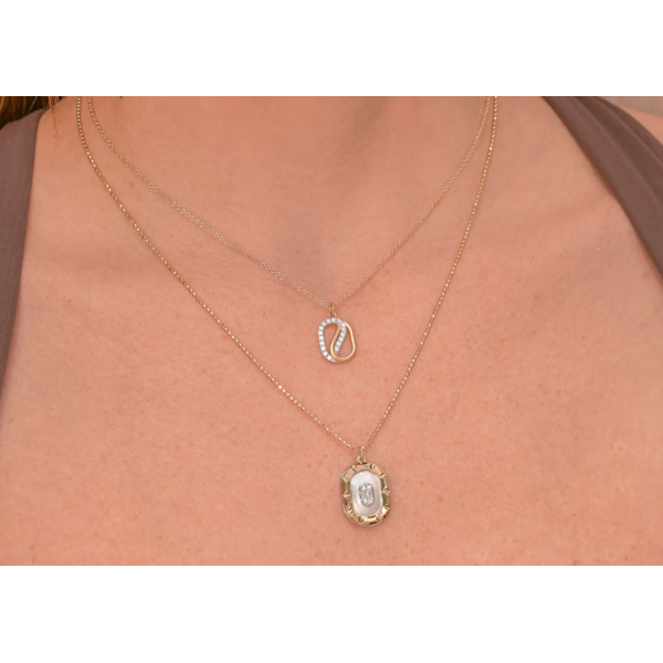 SHY CREATION INC SC55028696 - 14kyw .07 Dia 2.98 MoP Neck