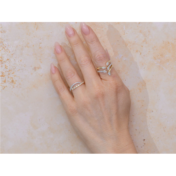 SHY CREATION INC SC55028984 - 14kwy .41 Dia Bezel Ring