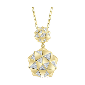 SHY CREATION INC SC55028990RD - 14ky .25 Dia Pyramid Neck