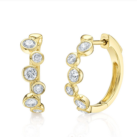 SHY CREATION INC 14ky .84 Dia Bezel Hoops