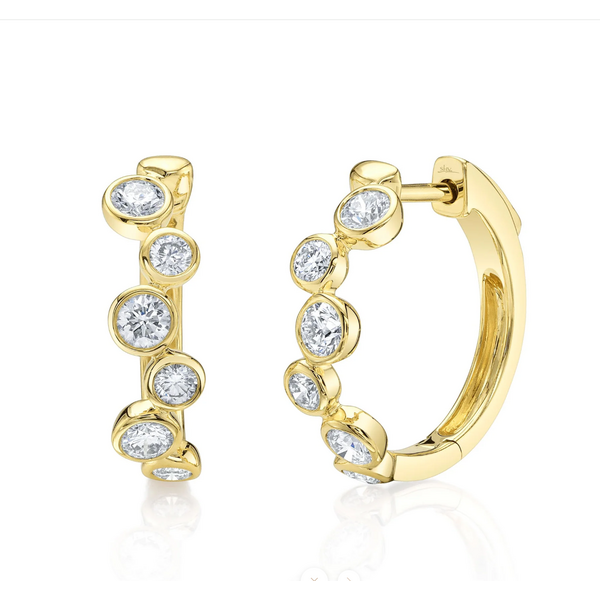 SHY CREATION INC 14ky .84 Dia Bezel Hoops