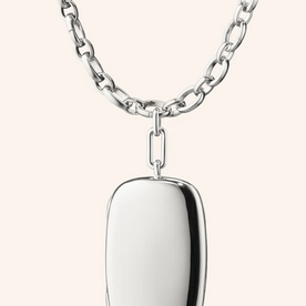 MONICA RICH KOSANN "Finn" Sterling Silver Audrey Necklace