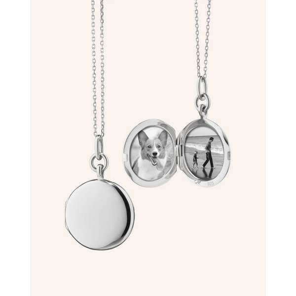 MONICA RICH KOSANN 43165 - SS Slim Quinn Locket Necklace