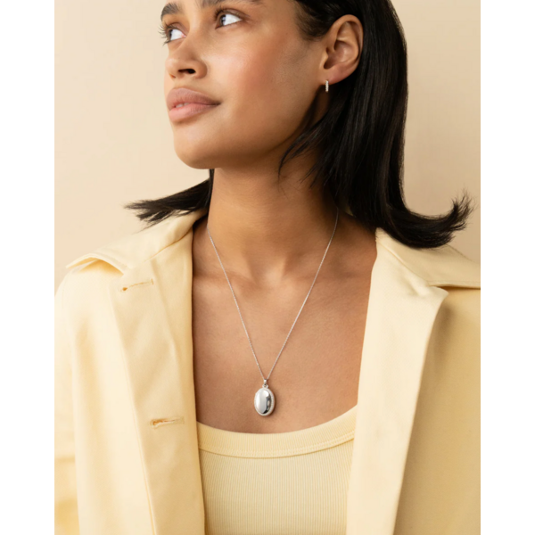 MONICA RICH KOSANN 44322 - SS Four Image Midi Sapphire Locket