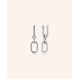 MONICA RICH KOSANN Sterling Silver Large Infinity Earrings