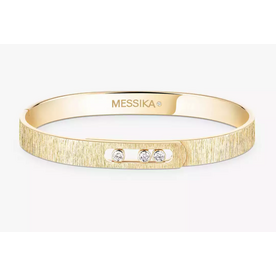MESSIKA 18kt Yellow Gold Move Noa Cisele Bangle MESSIKA 18kt Yellow Gold Move Noa Cisele Bangle