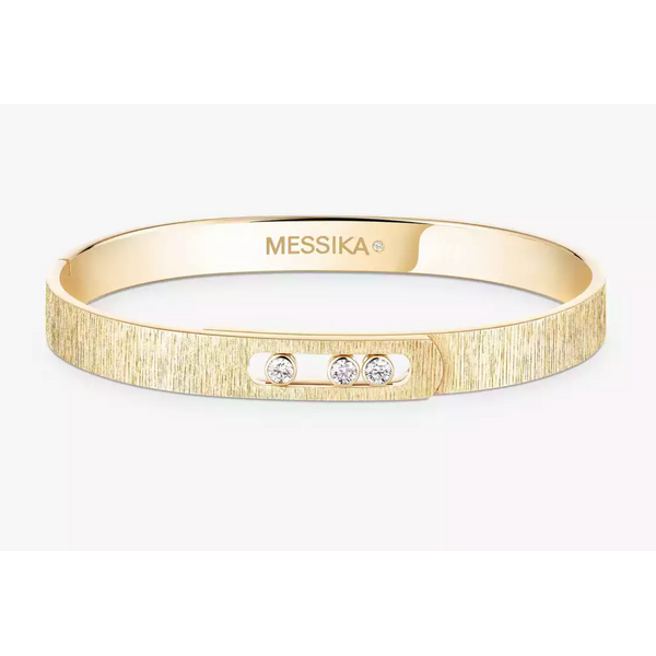 MESSIKA 18kt Yellow Gold Move Noa Cisele Bangle