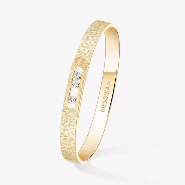 MESSIKA 18kt Yellow Gold Move Noa Cisele Bangle