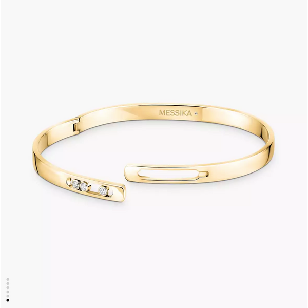 MESSIKA 18kt Yellow Gold Move Noa Bangle