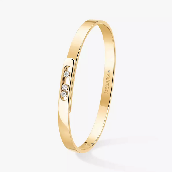 MESSIKA 18kt Yellow Gold Move Noa Bangle