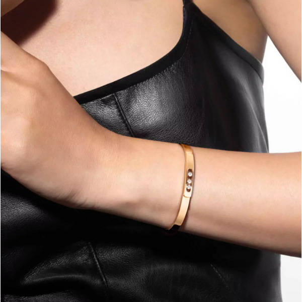 MESSIKA 18kt Yellow Gold Move Noa Bangle