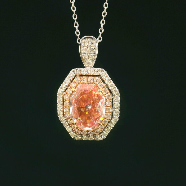 18kt White Gold 2.11 tcw Diamond Ring / Pendant