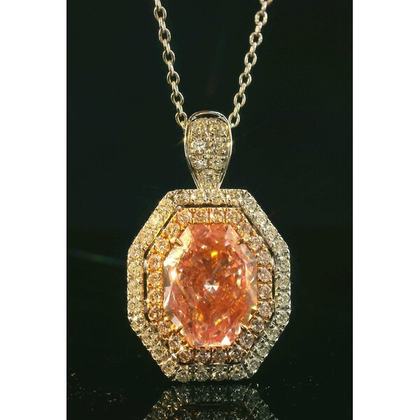 18kt White Gold 2.11 tcw Diamond Ring / Pendant