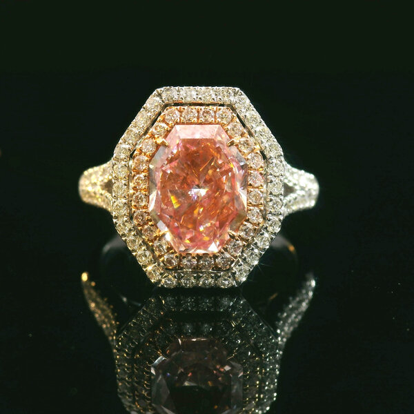 18kt White Gold 2.11 tcw Diamond Ring / Pendant