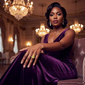 Platinum 4.75 tcw Diamond Ring