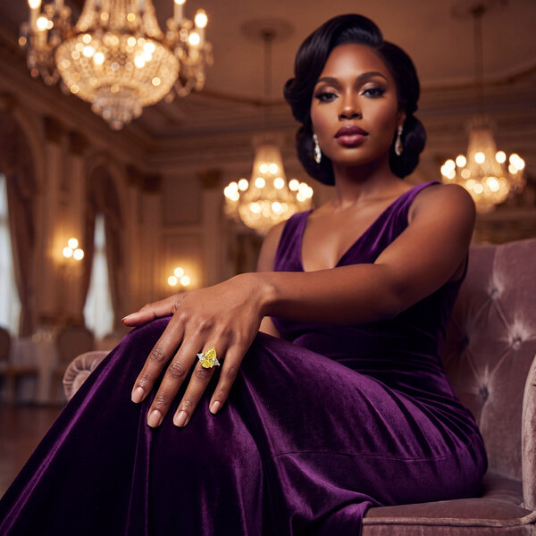 Platinum 4.75 tcw Diamond Ring