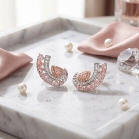 18kt White Gold 2.34 tcw  Diamond Earrings