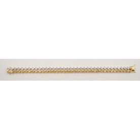 1557BR - 18kw 16.26ct Dia Bracelet