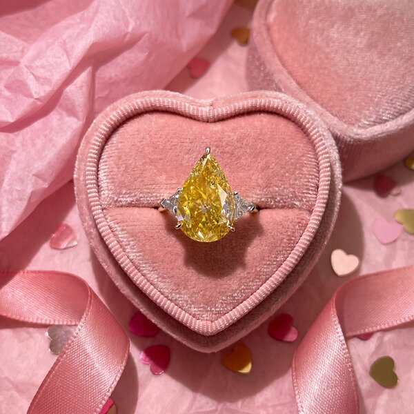 Platinum 4.75 tcw Diamond Ring